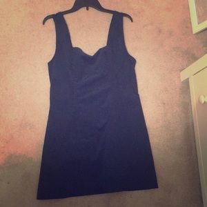 Urban outfitters Navy blue corduroy mini dress